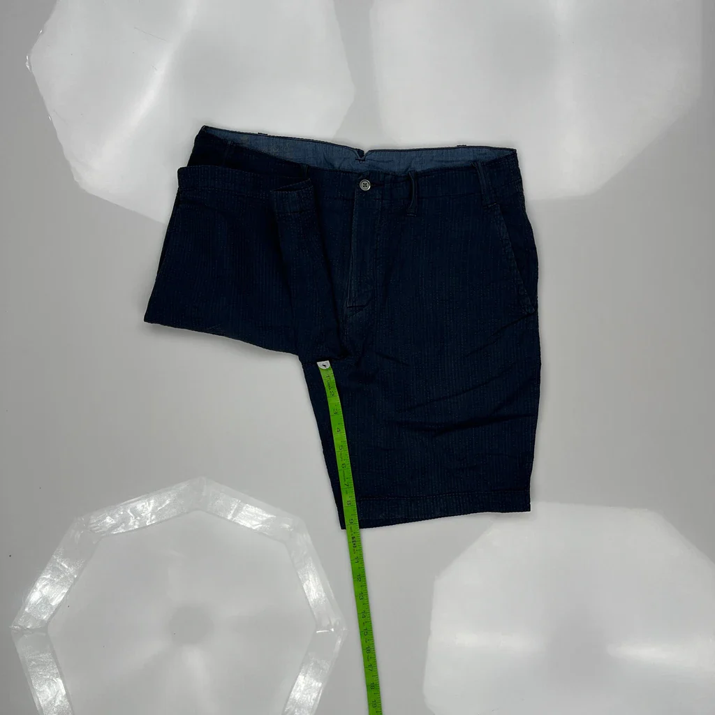 Banana Republic Chino Shorts - 33W 9L Blue Cotton - Image 5