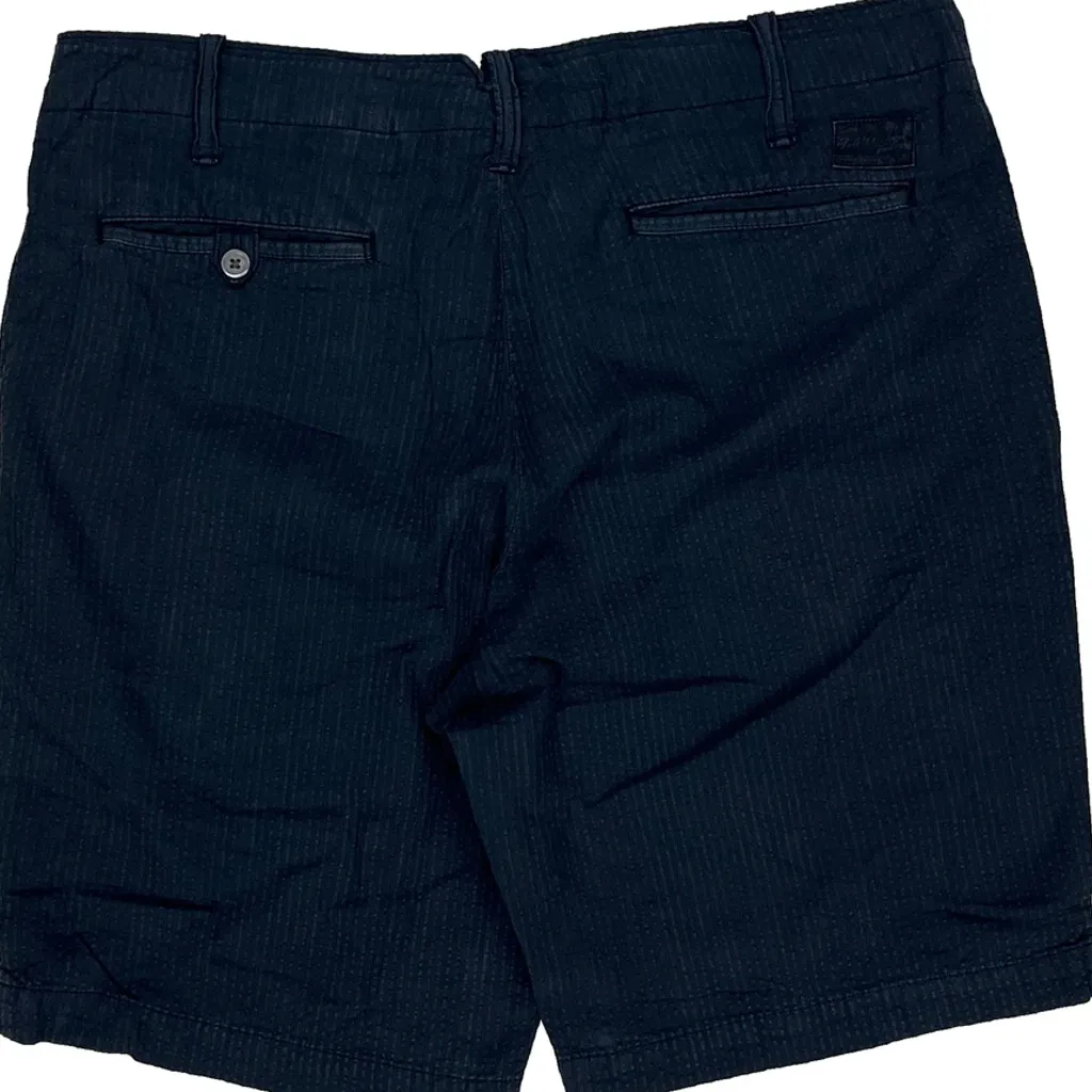 Banana Republic Chino Shorts - 33W 9L Blue Cotton - Image 7