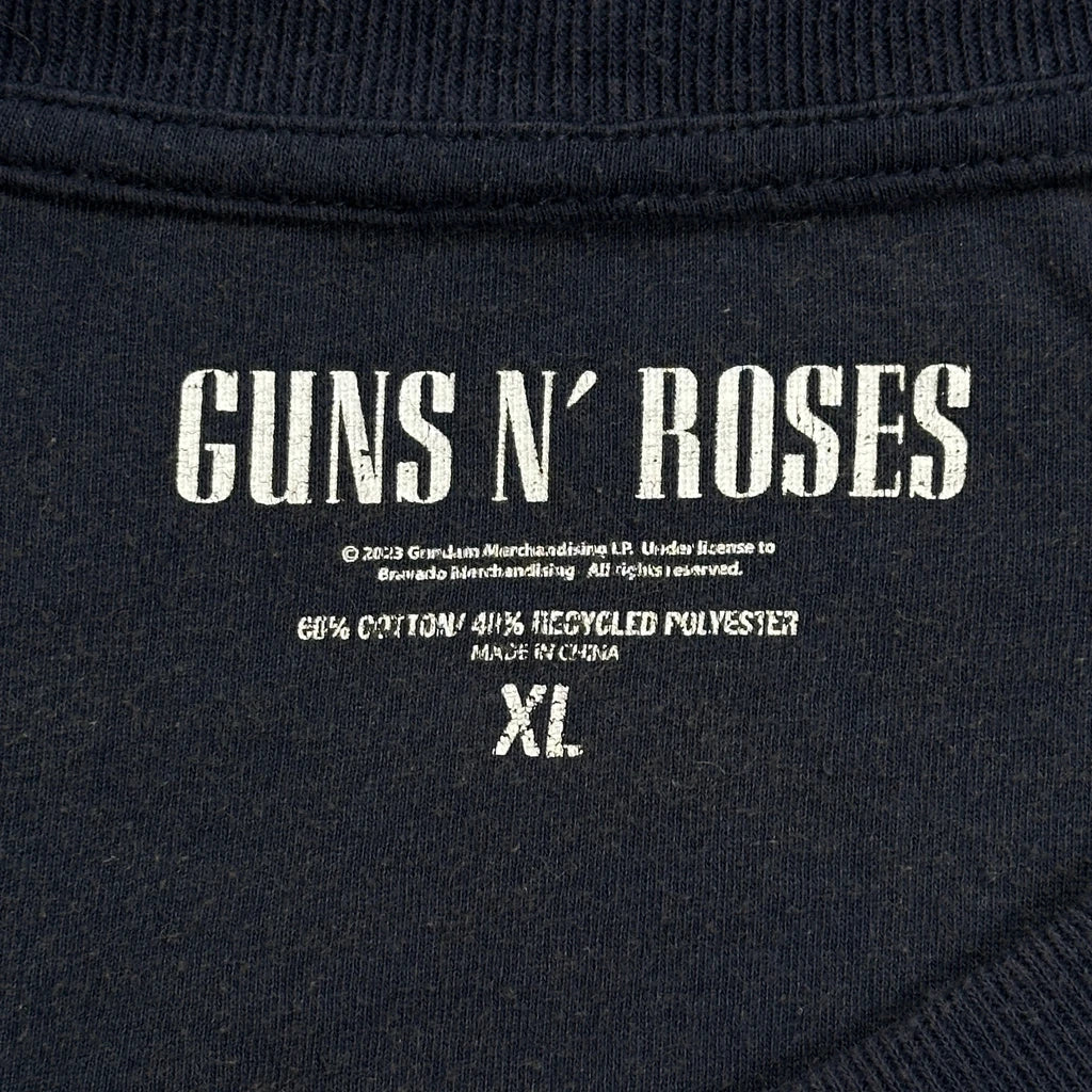 Band Merchandise Guns N Roses Band Sweatshirt - XL Navy Cotton - Image 3