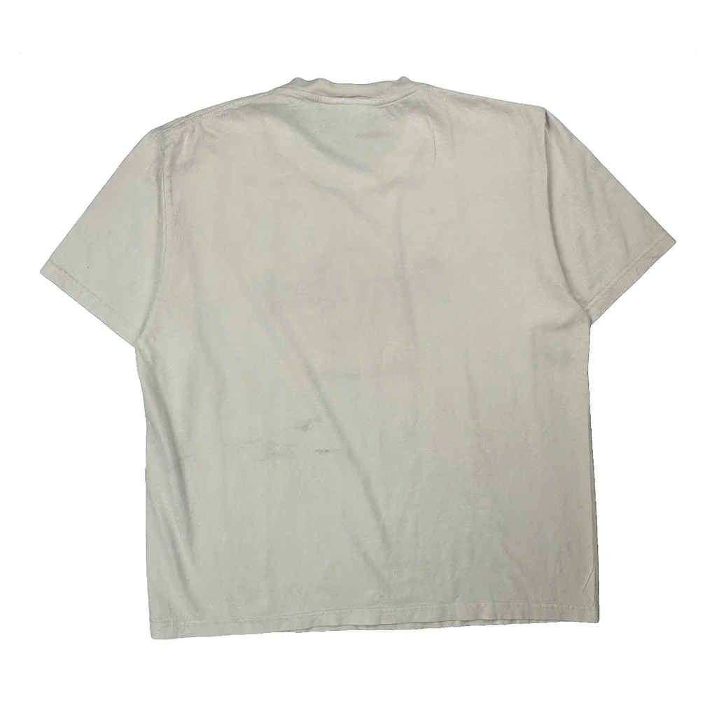 Bangkok Hard Rock Cafe Graphic T-Shirt - XL White Cotton - Image 2