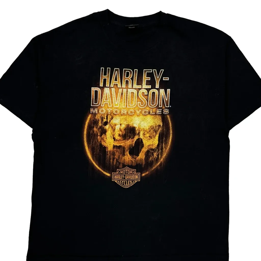 Barb'S Harley-Davidson Harley Davidson Graphic T-Shirt - XL Black Cotton - Image 6
