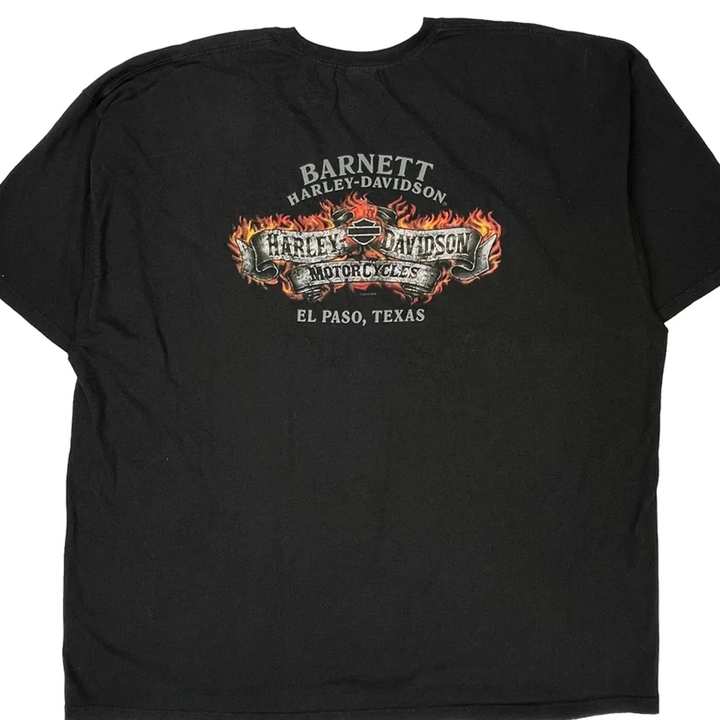 Barnett Harley-Davidson El Paso, Texas Harley Davidson Graphic T-Shirt - 4XL Black Cotton - Image 6