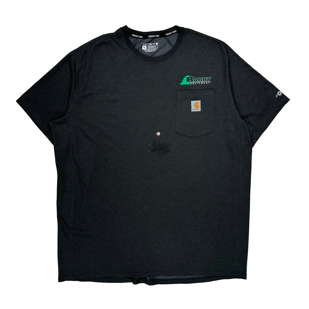 Barry Equipment Carhartt T-Shirt - XL Black Cotton