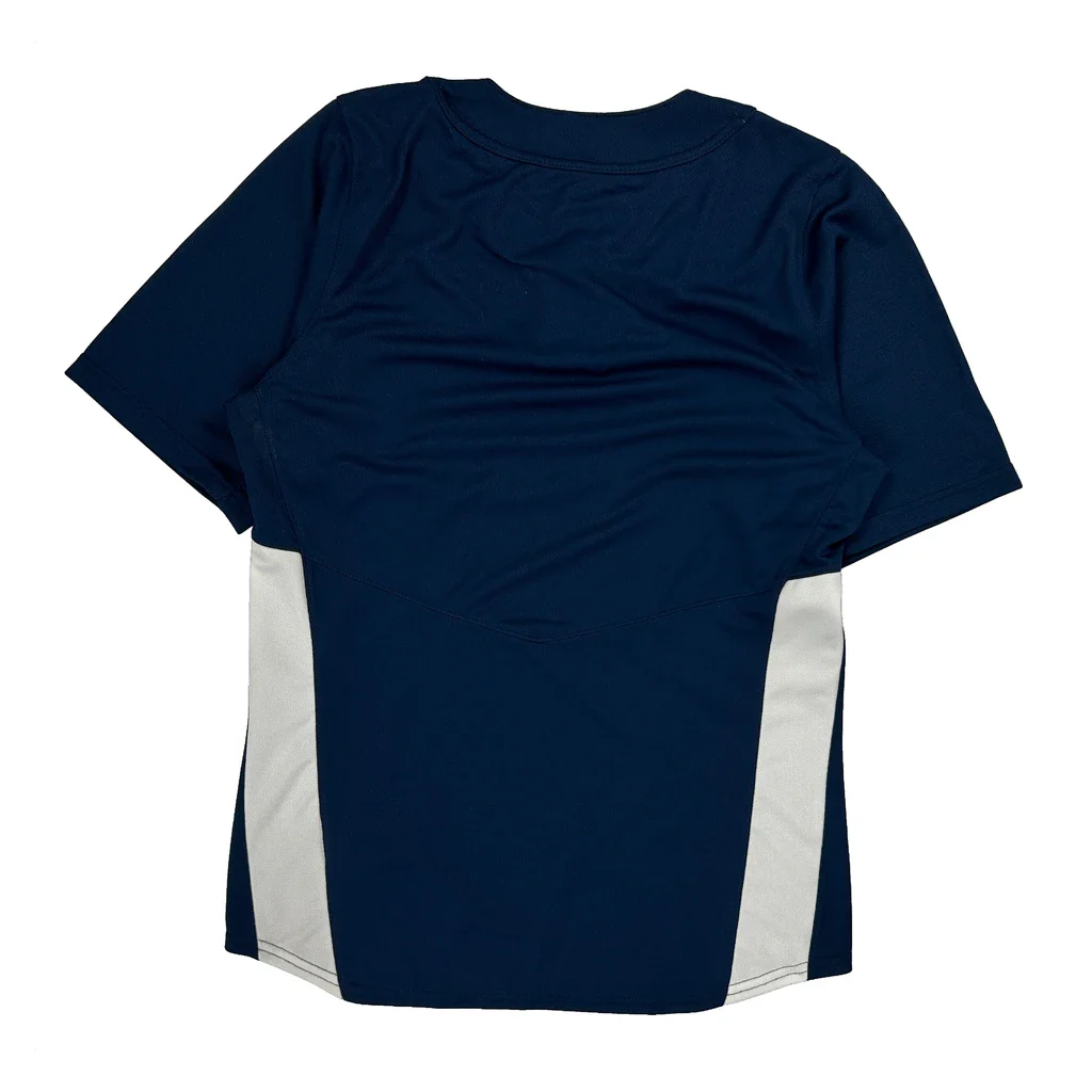 Baseball Adidas Football Shirt - Small Blue Polyester - Image 2