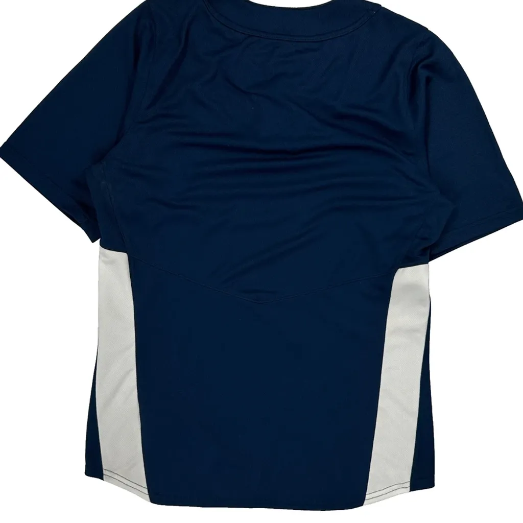 Baseball Adidas Football Shirt - Small Blue Polyester - Image 6