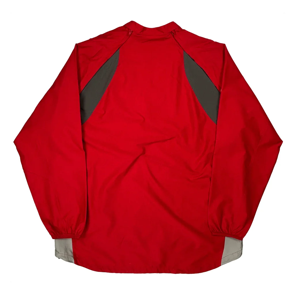 Baseball Majestic Windbreaker - 2XL Red Polyester - Image 2