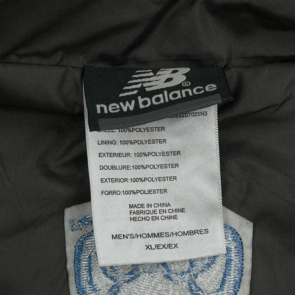 Baseball New Balance Windbreaker - XL Grey Polyester - Image 3