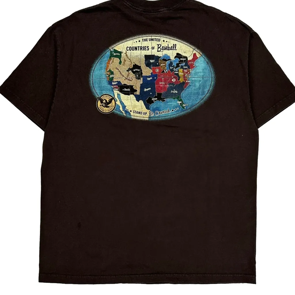 Baseball Nike Graphic T-Shirt - XL Black Cotton - Image 6