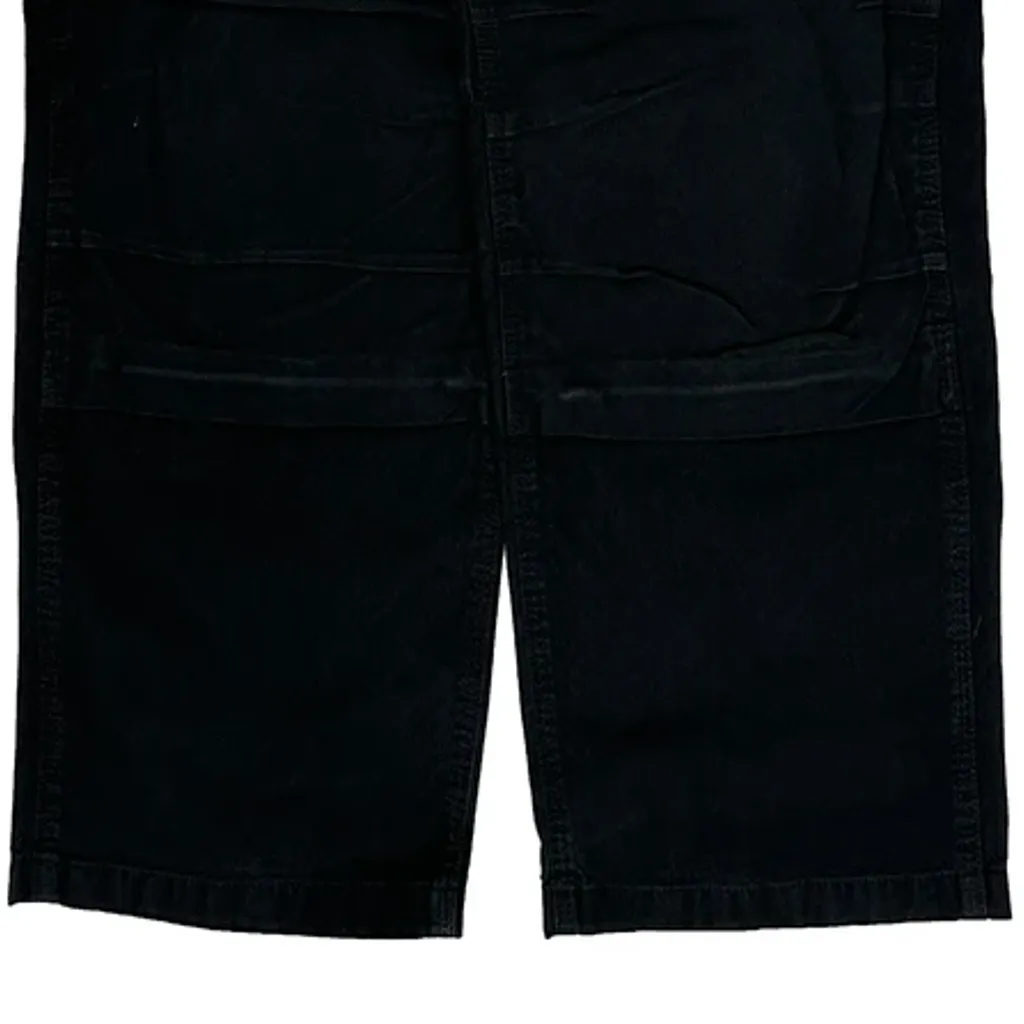 Basic Editions Cargo Trousers - 32W 30L Black Cotton - Image 10