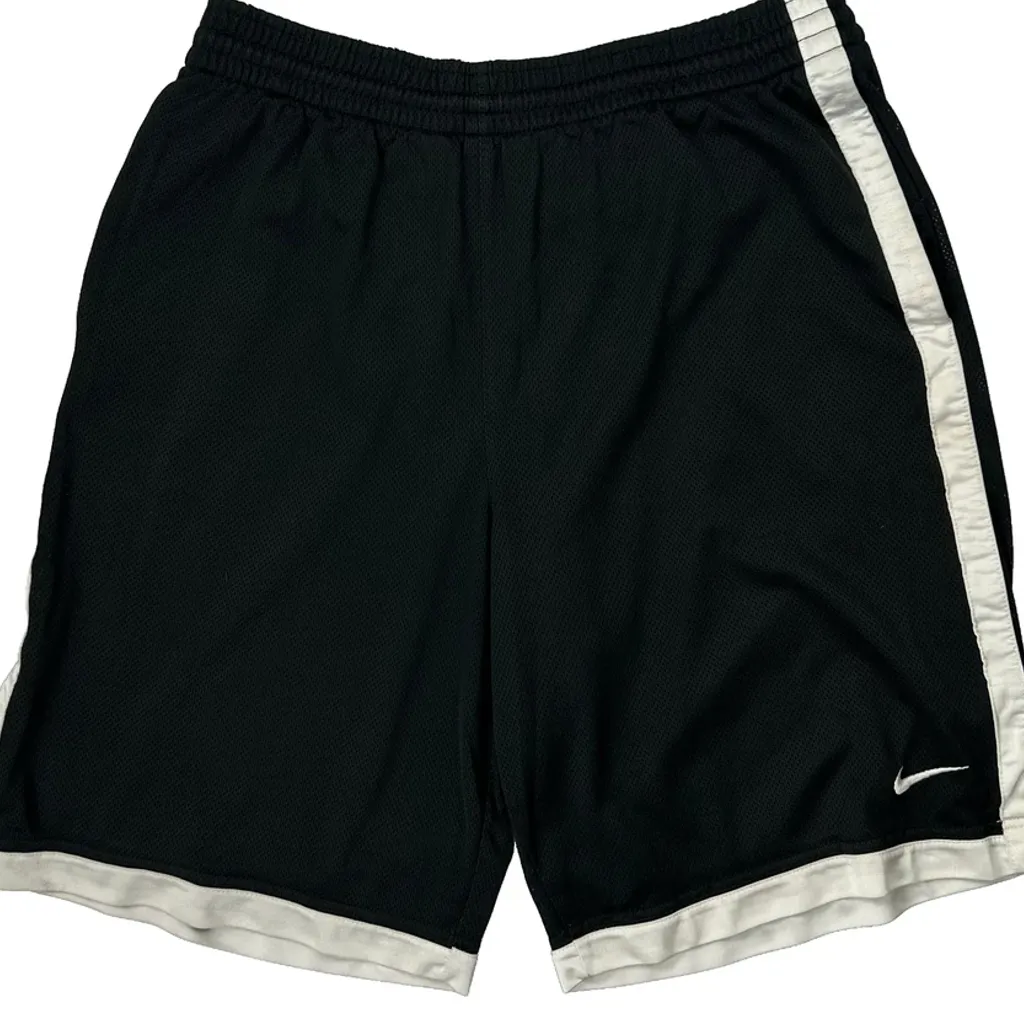 Basketball Nike Sport Shorts - Large Black Polyester - Image 4