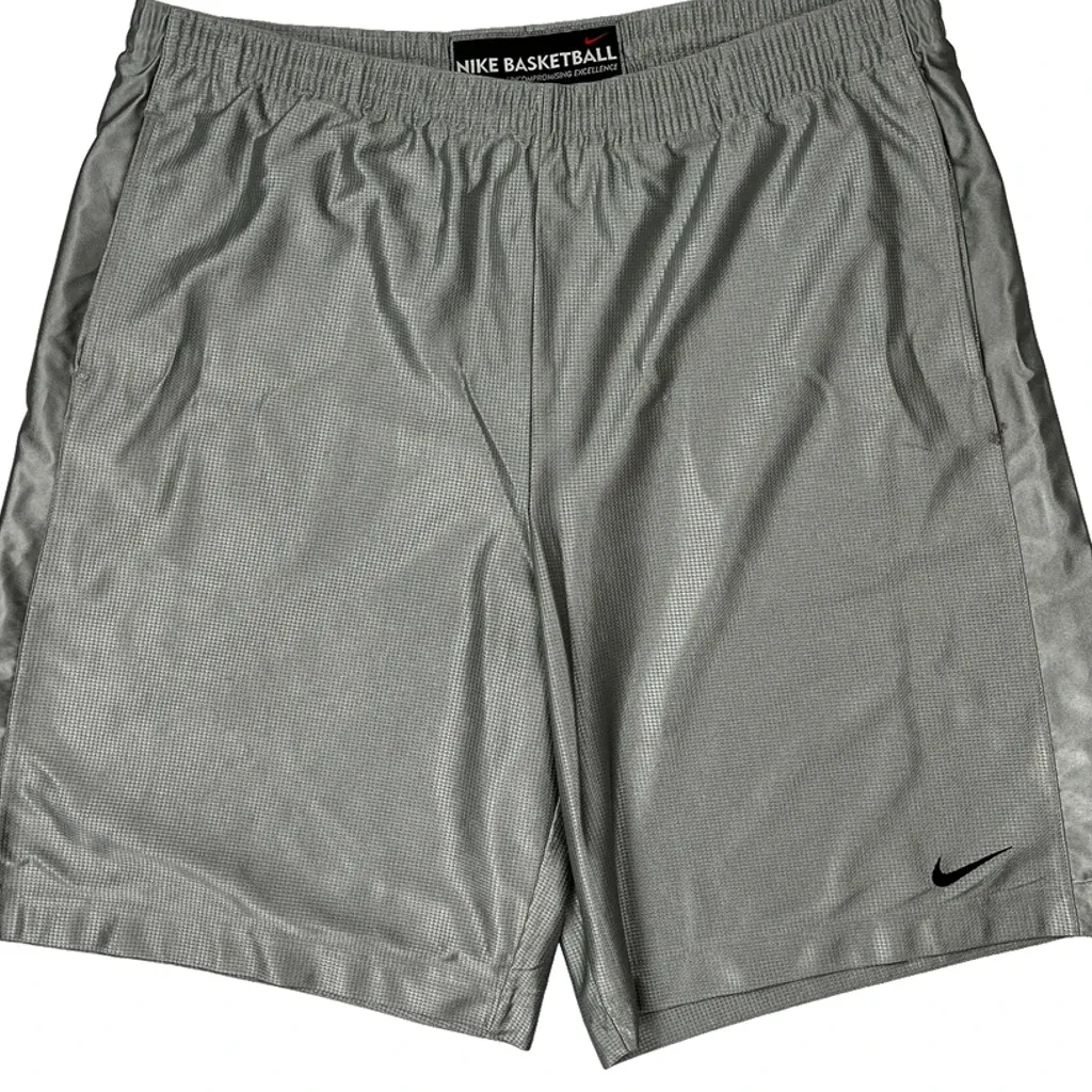 Basketball Nike Sport Shorts - Xx-Largew 10L Grey Polyester - Image 4