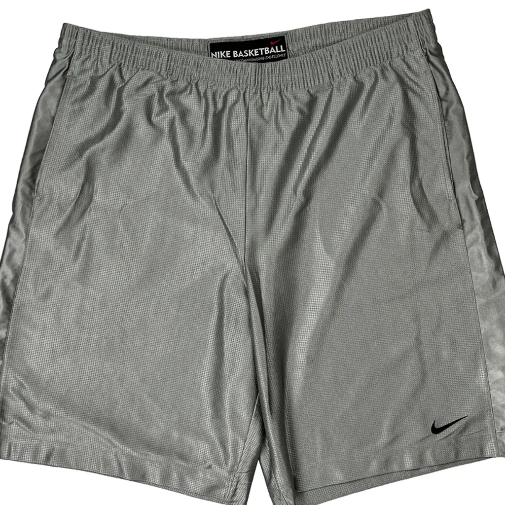 Basketball Nike Sport Shorts - Xx-Largew 10L Grey Polyester - Image 5