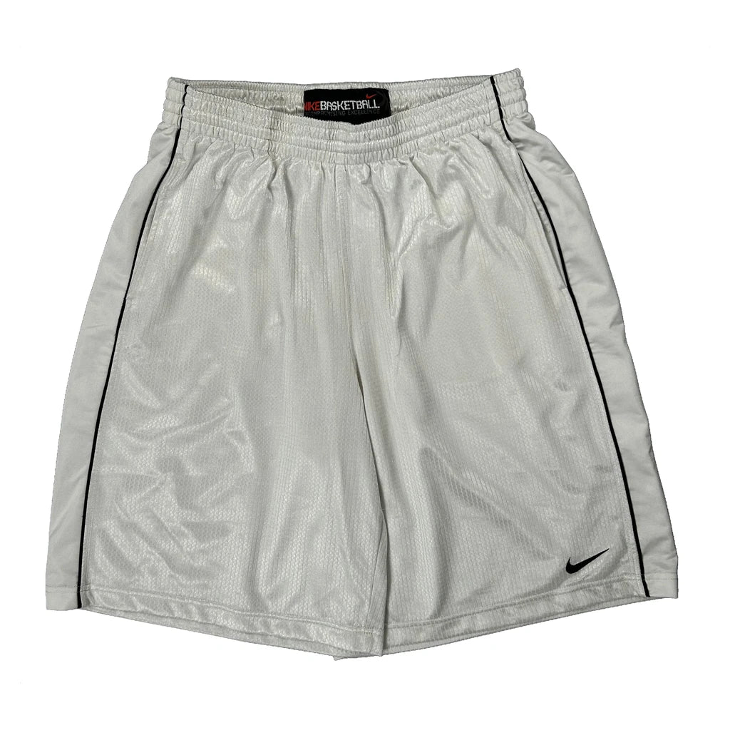 Basketball Nike Sport Shorts - XL White Polyester