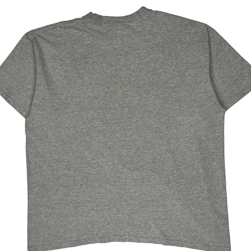 Basketball Nike Graphic T-Shirt - 2XL Grey Cotton - Image 7
