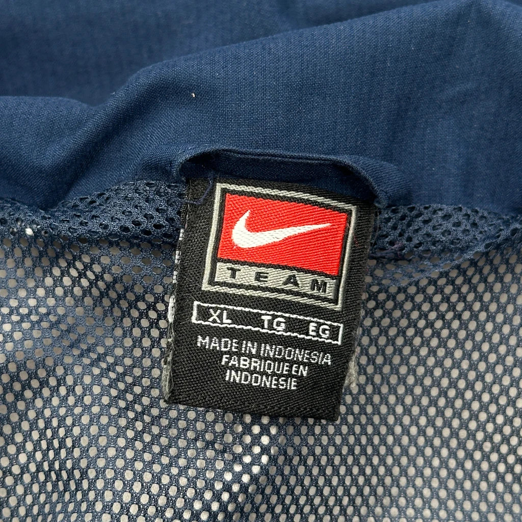 Basketball Nike Track Jacket - XL Navy Polyester - Image 3