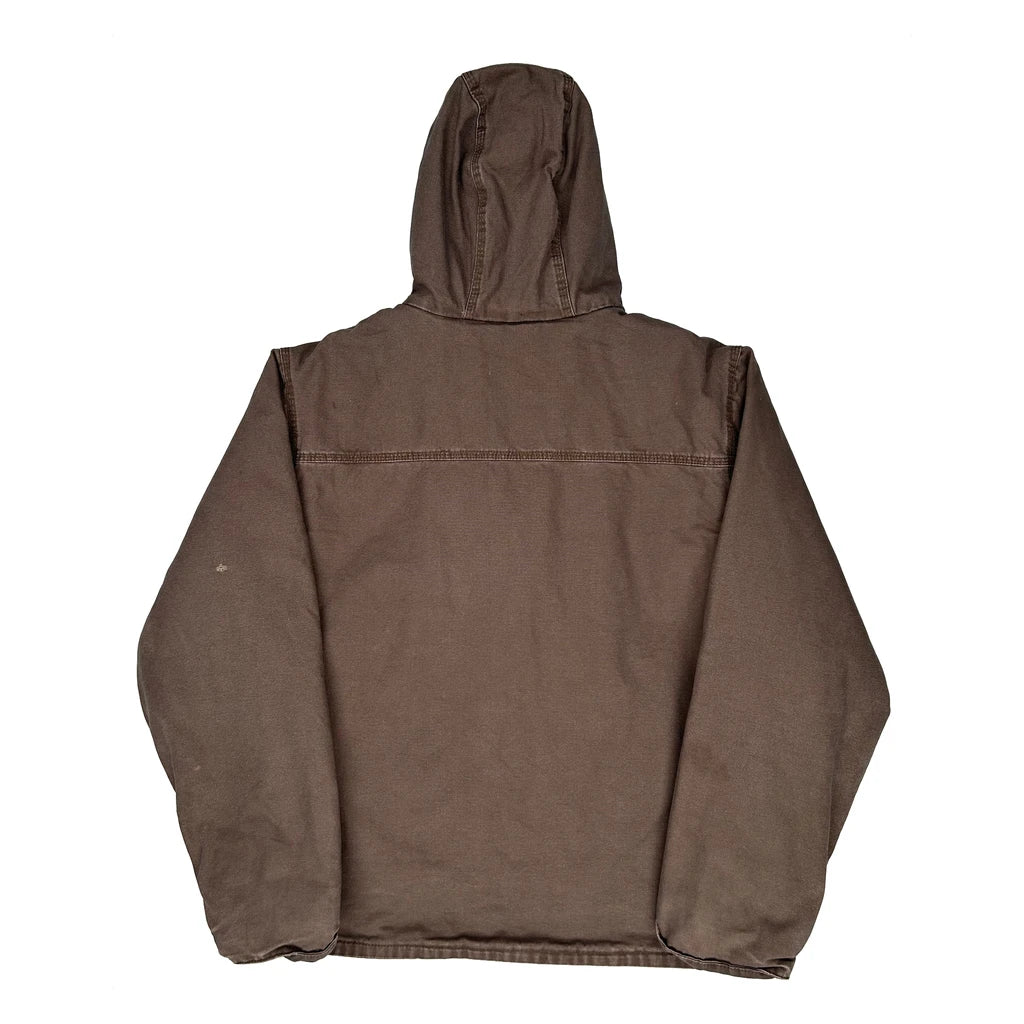 Bass Creek Jacket - Medium Brown Cotton - Image 2