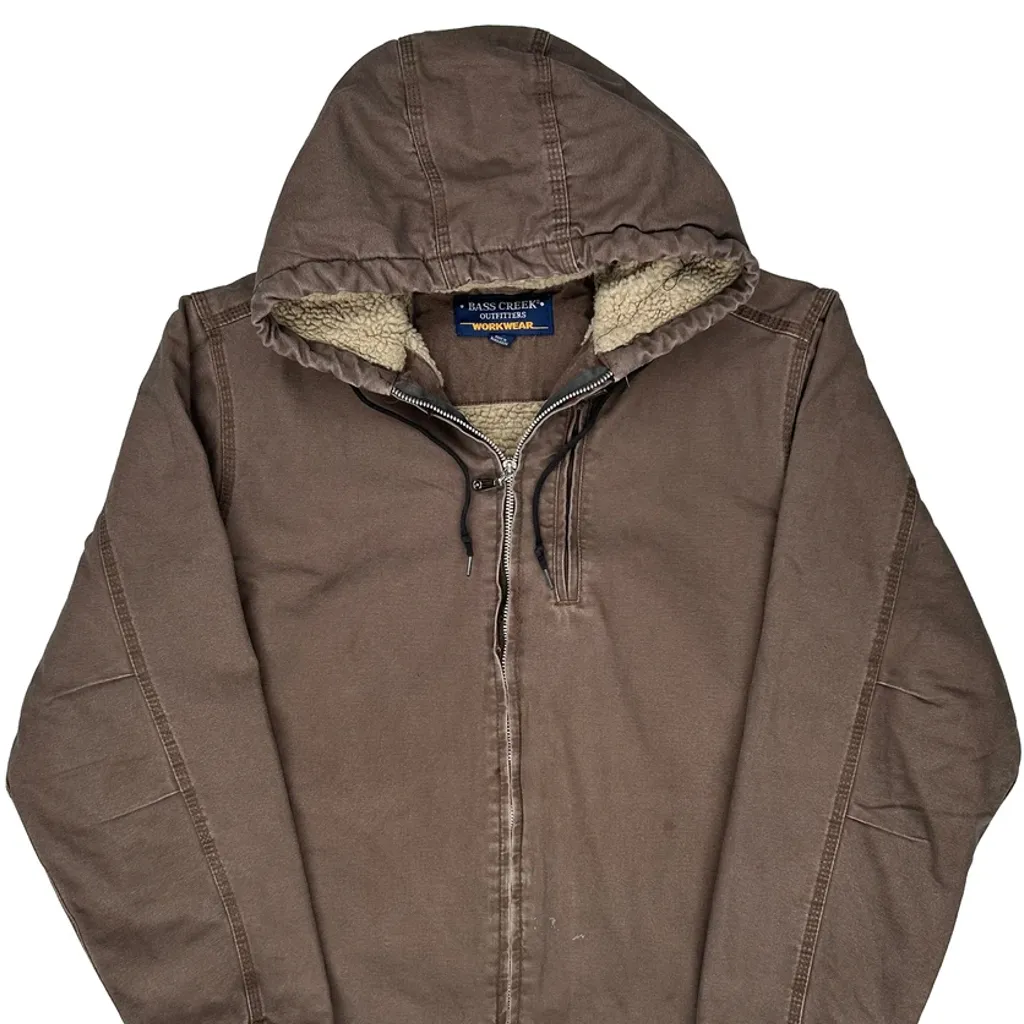 Bass Creek Jacket - Medium Brown Cotton - Image 4