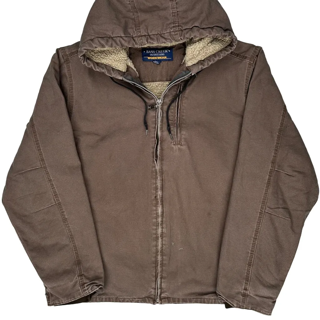 Bass Creek Jacket - Medium Brown Cotton - Image 5