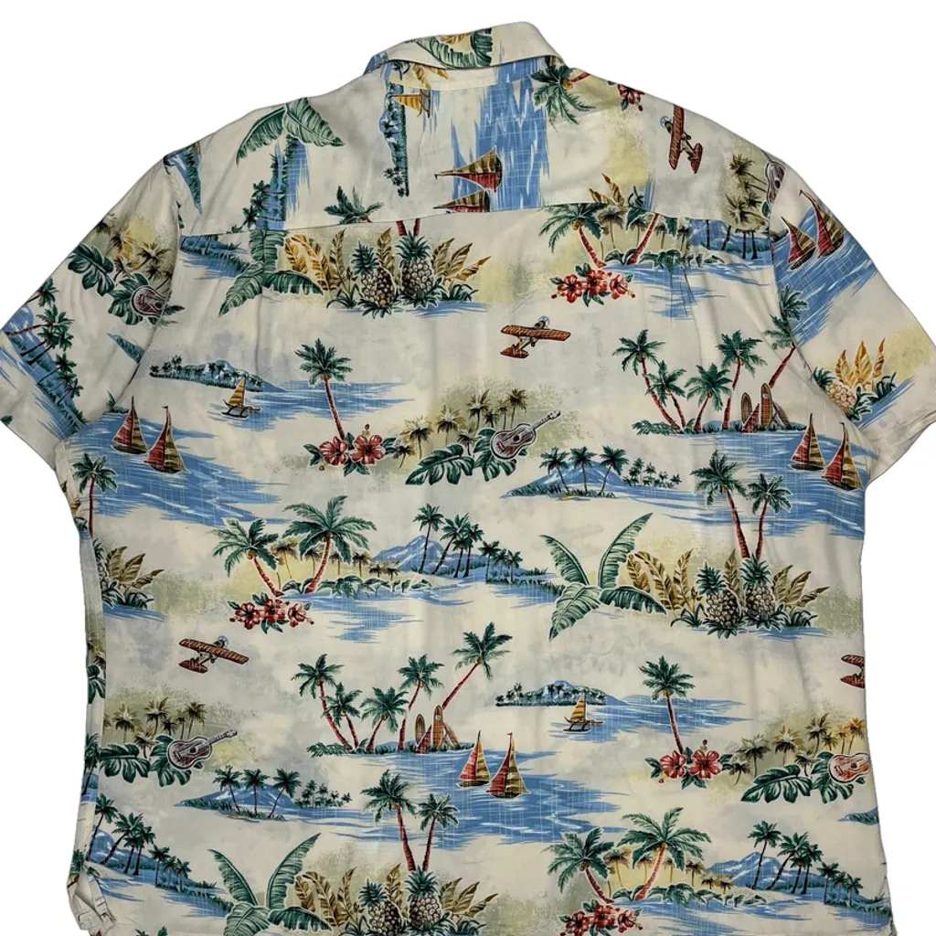 Batik Bay Hawaiian Shirt - 2XL Multicoloured Viscose - Image 7