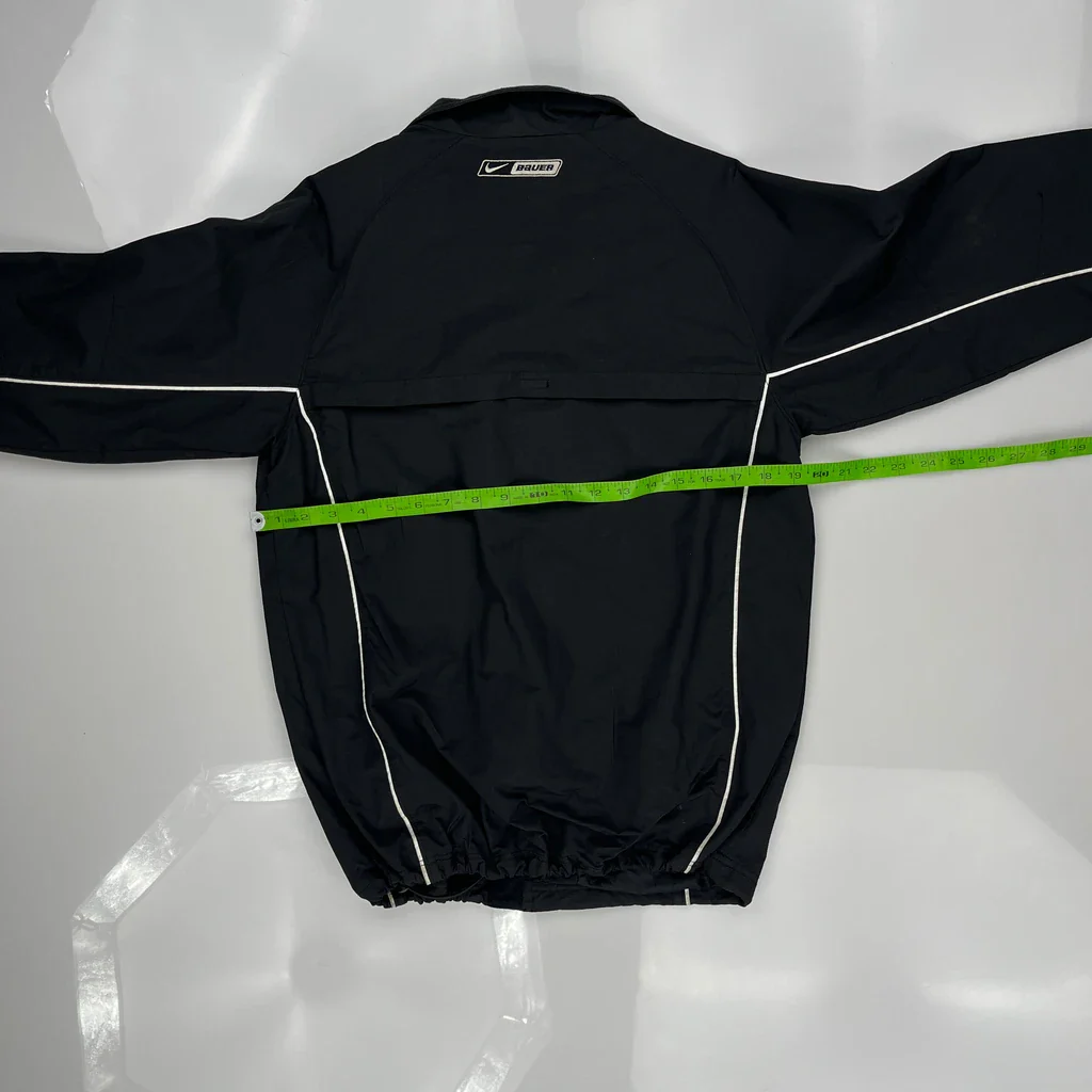 Bauer Nike Windbreaker - Small Black Polyester - Image 3