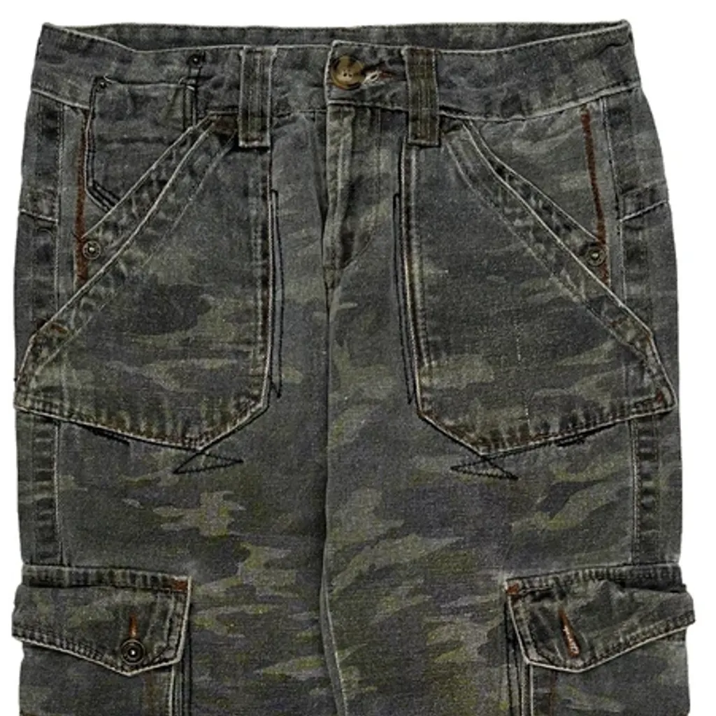 Bauhaus Camo Cargo Trousers - 29W 30L Camo Cotton - Image 10