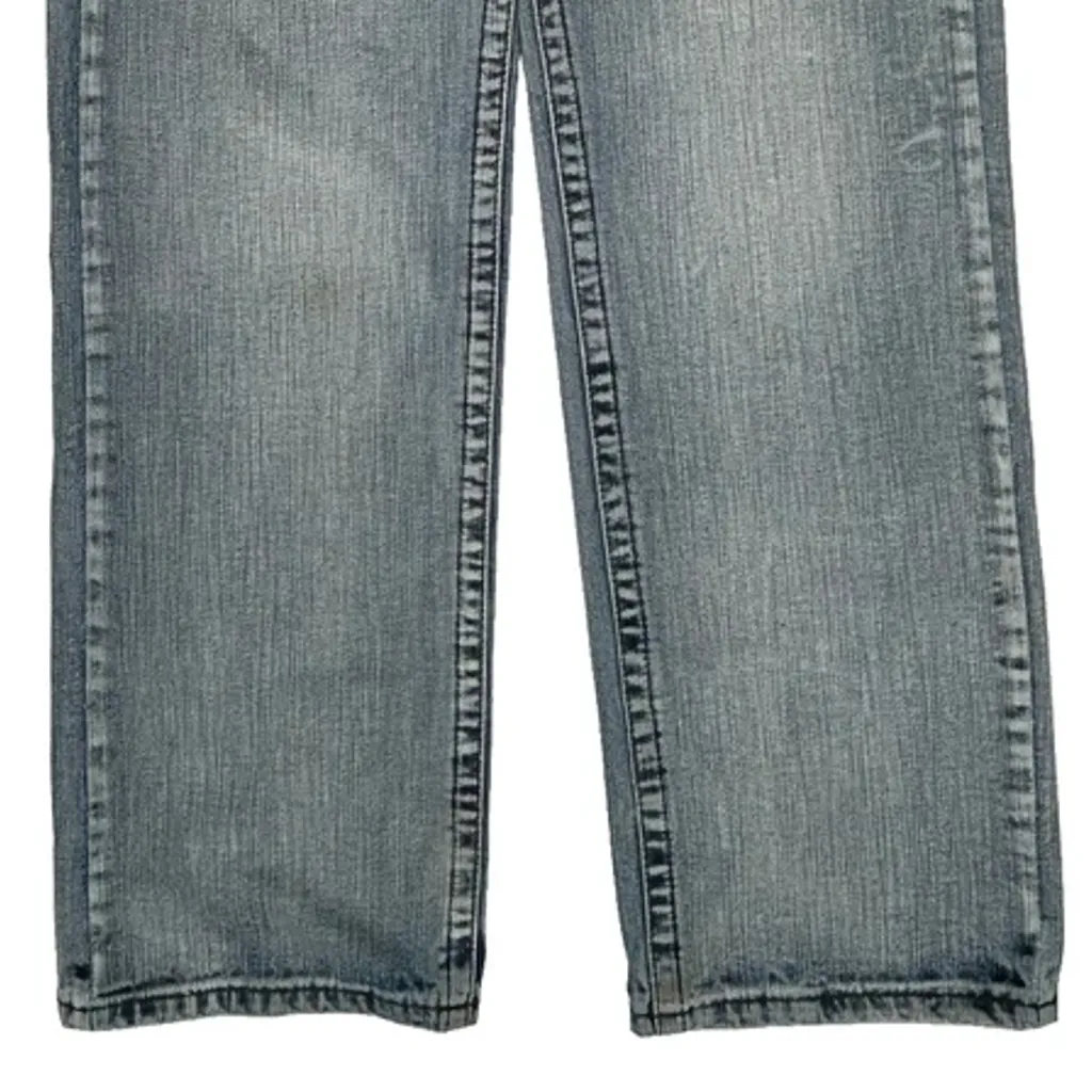 Bauhaus Baggy Jeans - 34W 34L Light Wash Cotton - Image 10