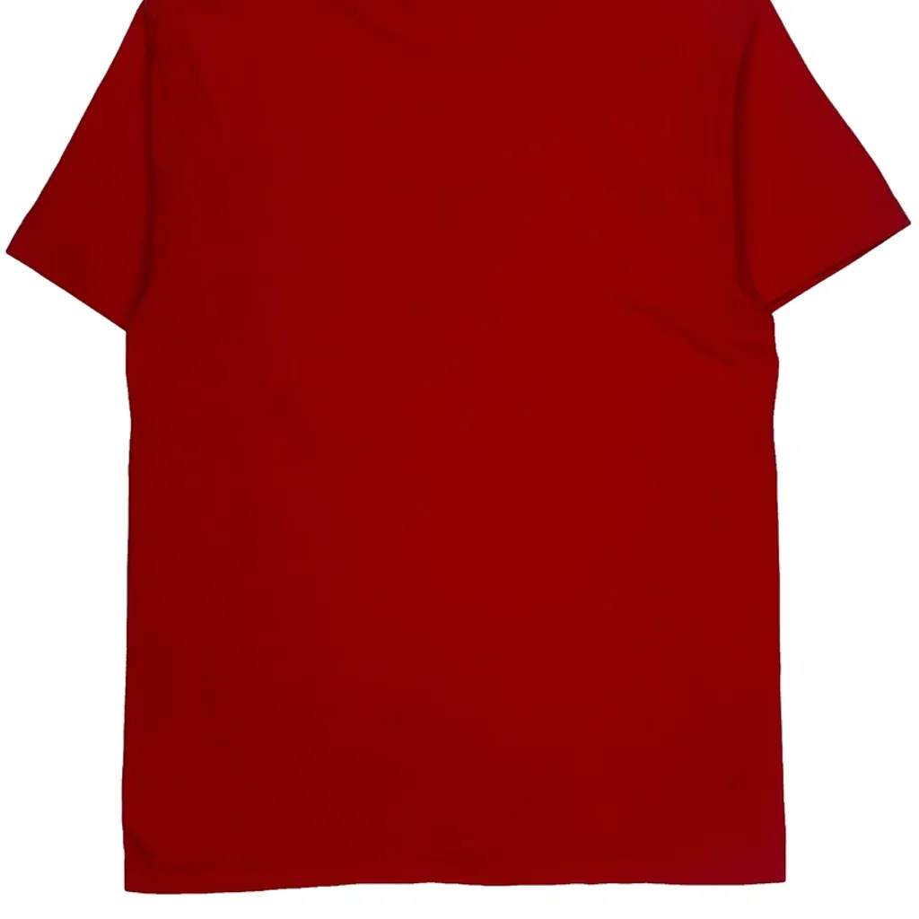 Bawdy Banditos Hanes Single Stitch T-Shirt - Large Red Cotton Blend - Image 7
