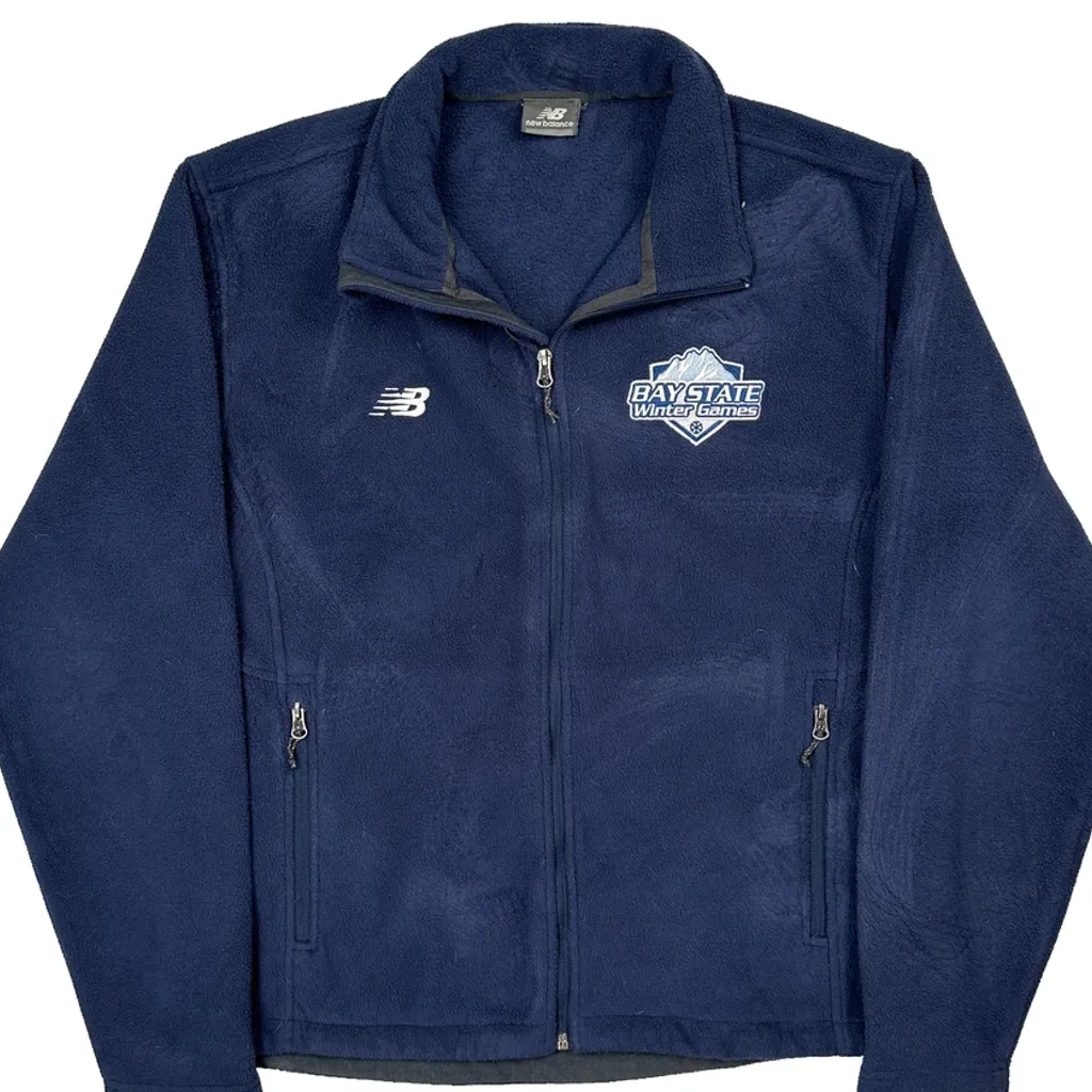 Bay State Winter Games New Balance Fleece - Medium Navy Polyester - Image 5