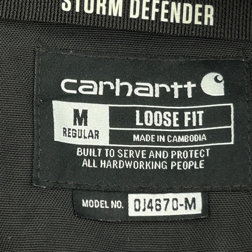 Bayonnes Ambulance Carhartt Waterproof Jacket - Medium Black Polyester - Image 3