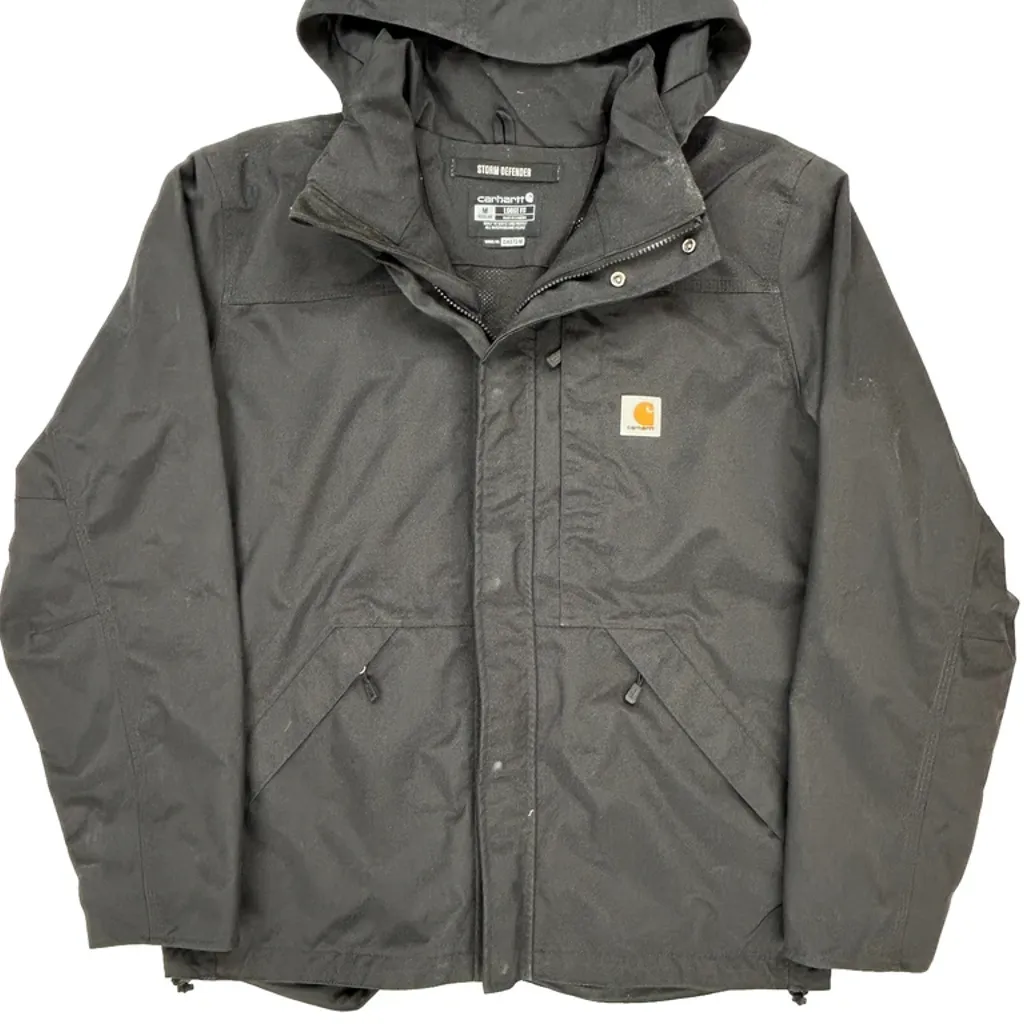 Bayonnes Ambulance Carhartt Waterproof Jacket - Medium Black Polyester - Image 4