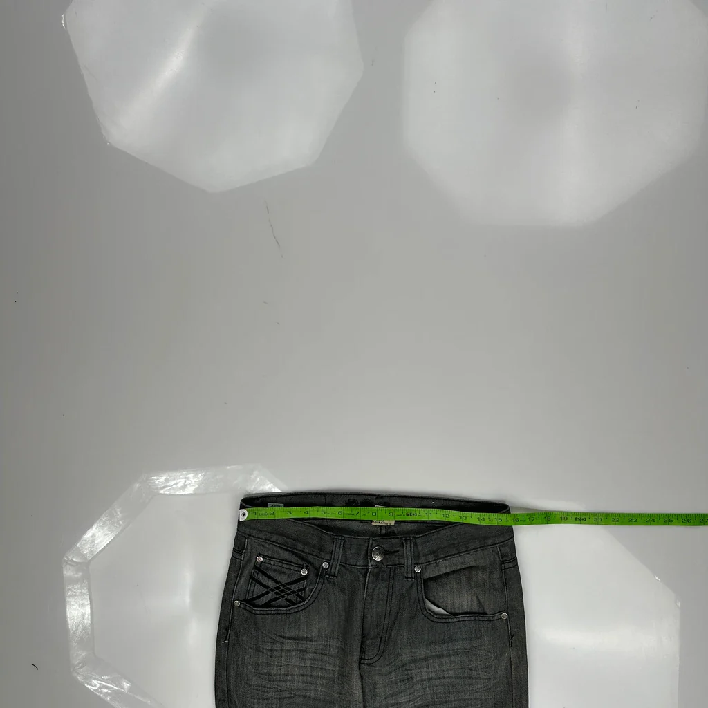 Bb Casual Line Jeans - 32W 31L Grey Cotton - Image 3