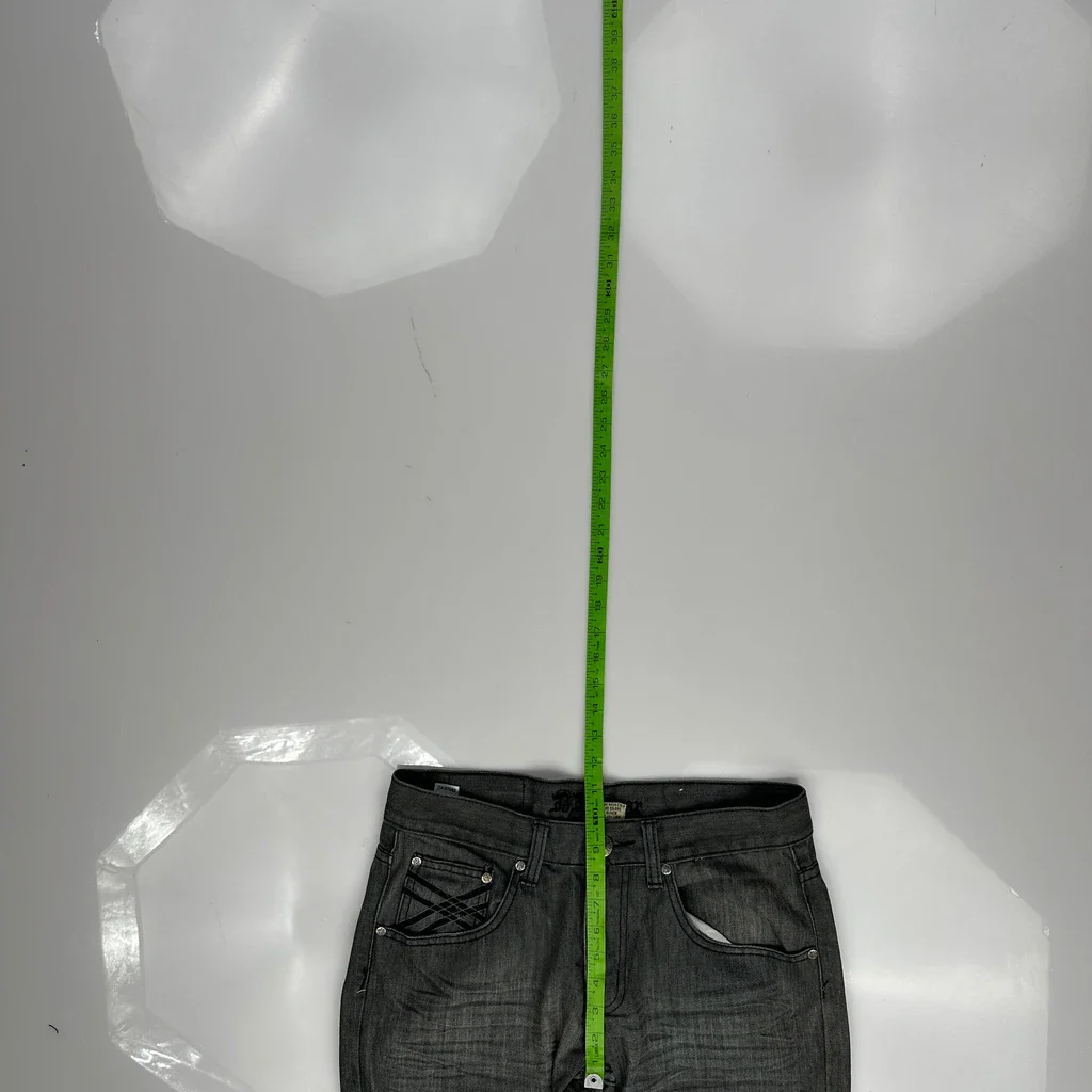 Bb Casual Line Jeans - 32W 31L Grey Cotton - Image 4