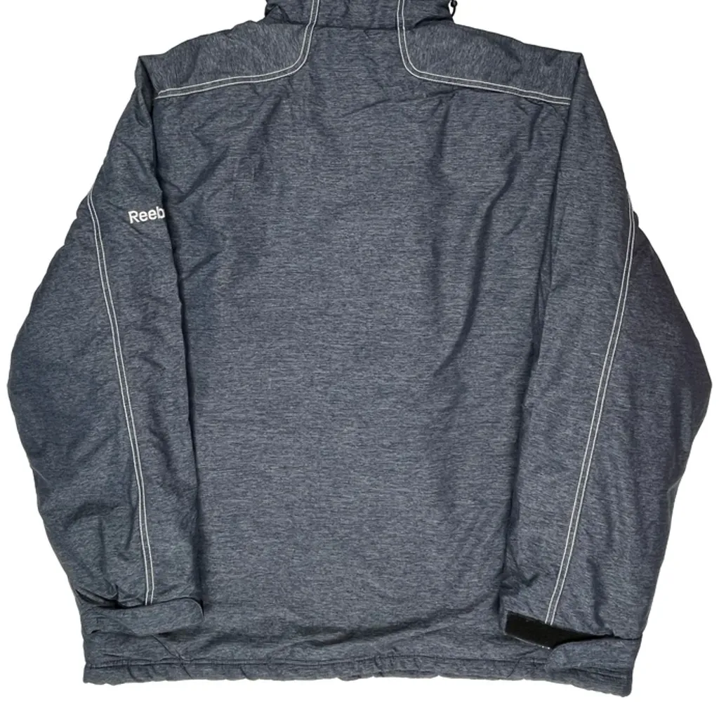Bears Reebok Windbreaker - XL Grey Polyester - Image 7