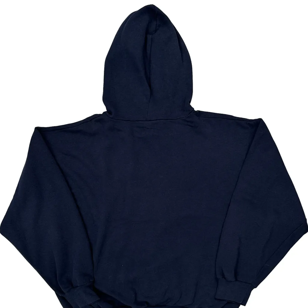 Beijing Hard Rock Cafe Graphic Hoodie - Small Navy Cotton - Image 7