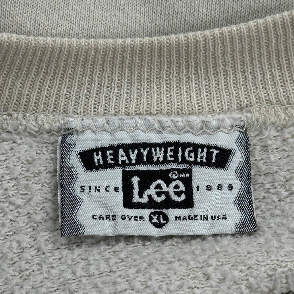 Bellbrook Lee College Sweatshirt - XL Cream Cotton - Image 3