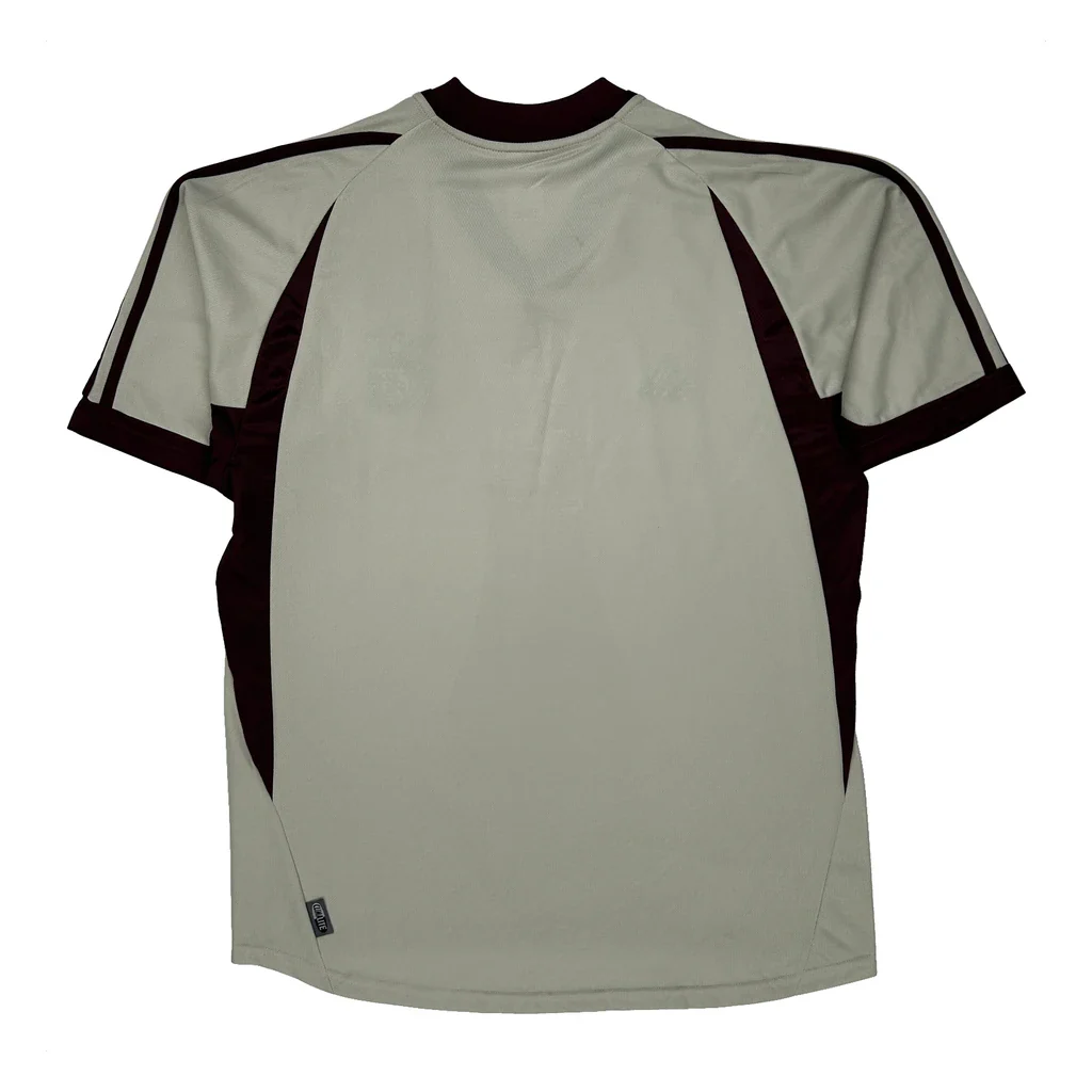 Benfica Adidas 2001-02 Away Football Shirt - Large Beige Polyester - Image 2