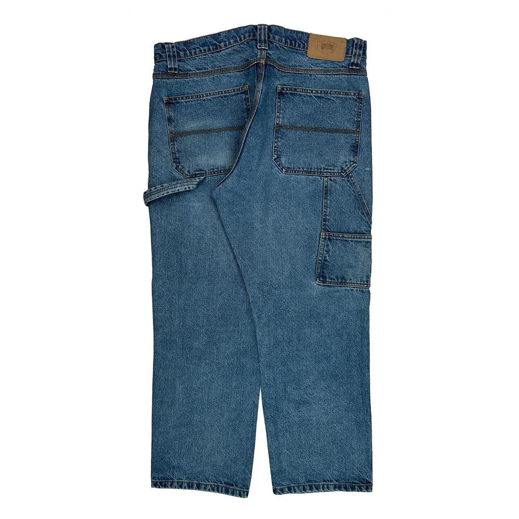 Berkley Jensen Carpenter Jeans - 36W 30L Blue Cotton