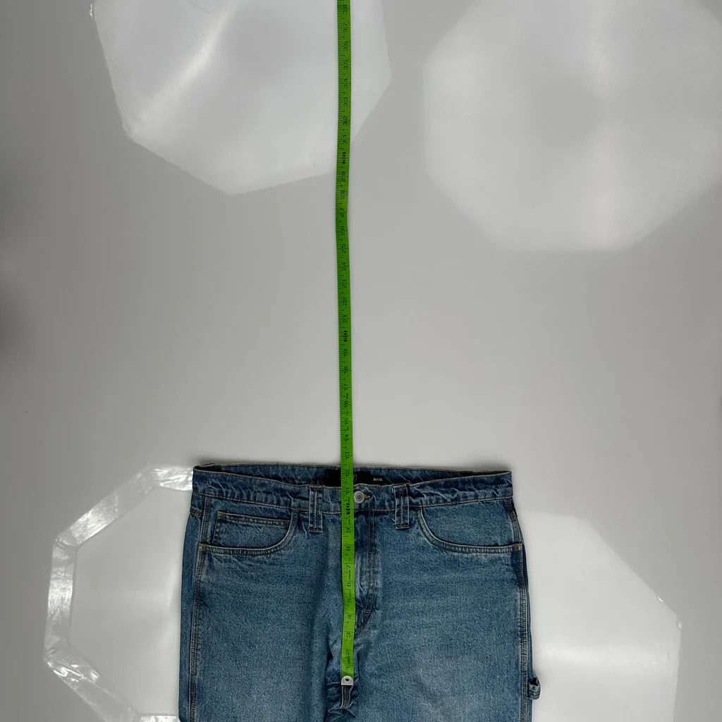 Berkley Jensen Carpenter Jeans - 36W 30L Blue Cotton - Image 4