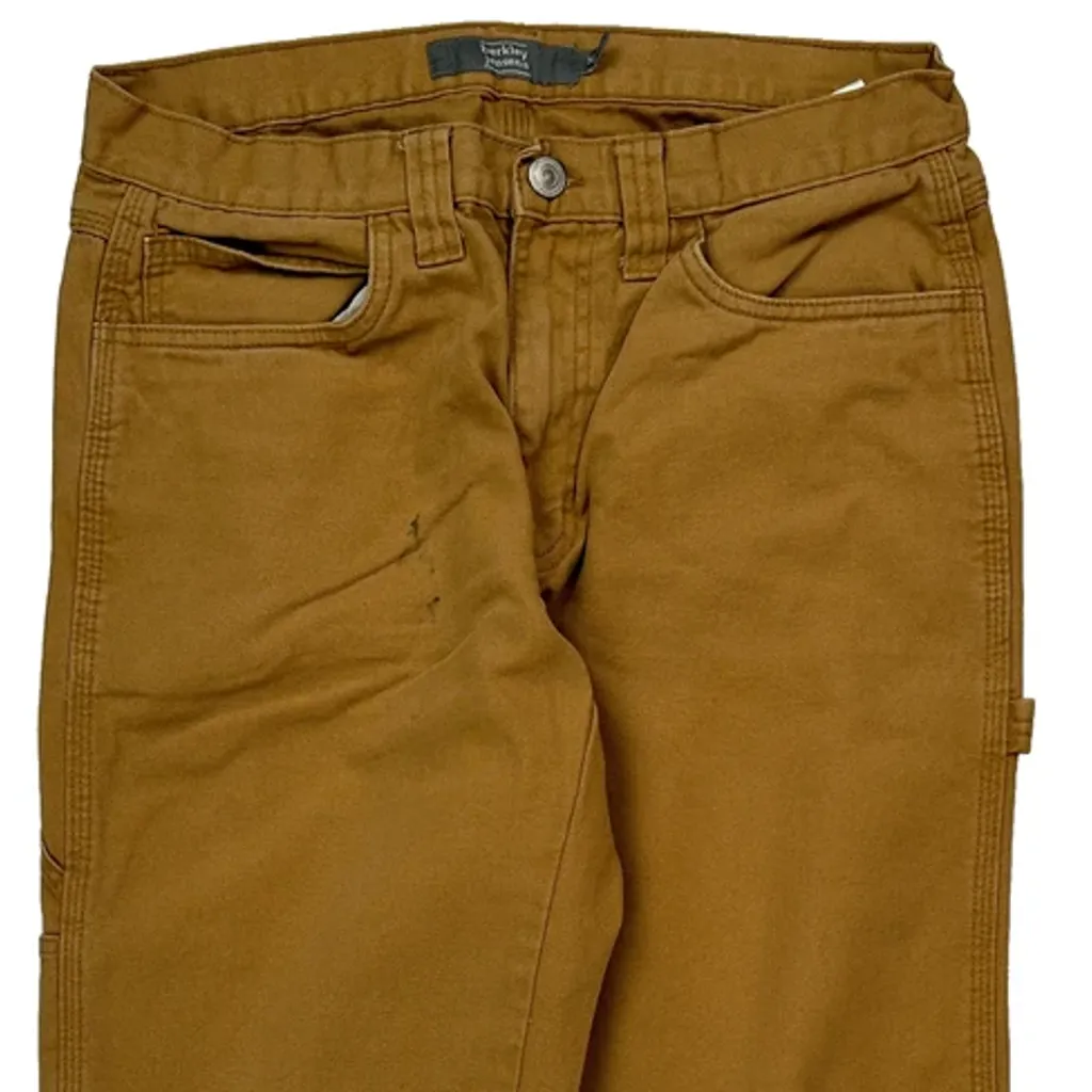 Berkley Jensen Carpenter Trousers - 32W 29L Brown Cotton - Image 10