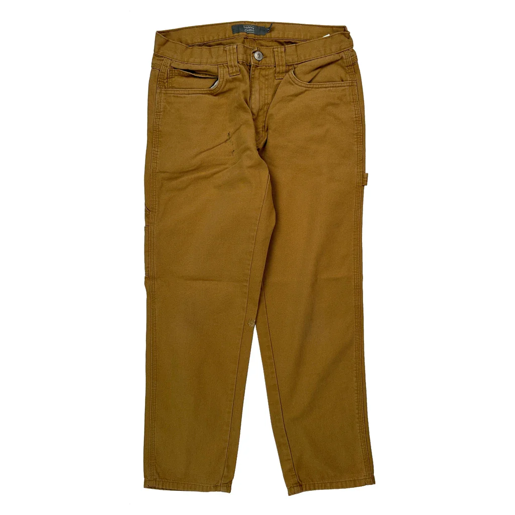Berkley Jensen Carpenter Trousers - 32W 29L Brown Cotton - Image 2