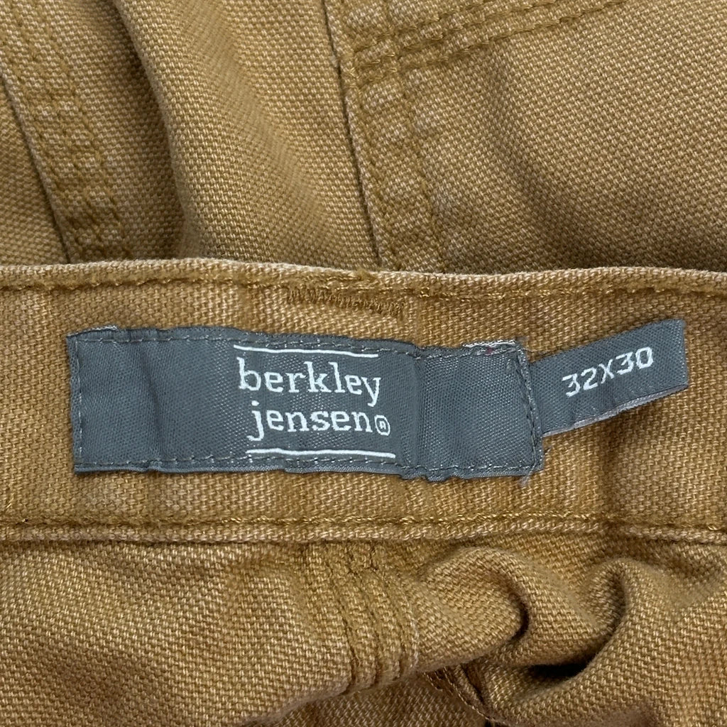Berkley Jensen Carpenter Trousers - 32W 29L Brown Cotton - Image 6