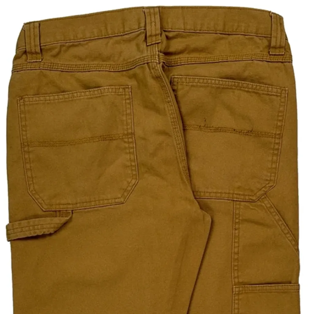 Berkley Jensen Carpenter Trousers - 32W 29L Brown Cotton - Image 8
