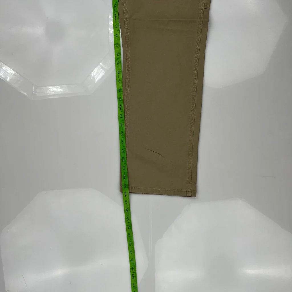 Berne Cargo Pants - 34W 30L Khaki Cotton Blend - Image 5