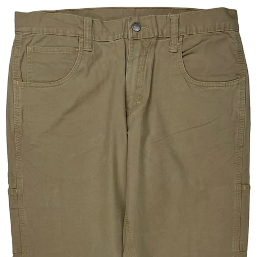 Berne Cargo Pants - 34W 30L Khaki Cotton Blend - Image 9