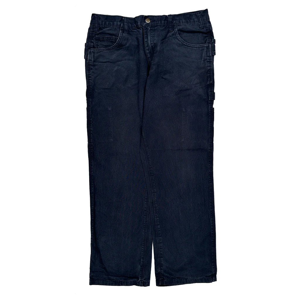 Berne Cargo Trousers - 34W 29L Blue Cotton - Image 2