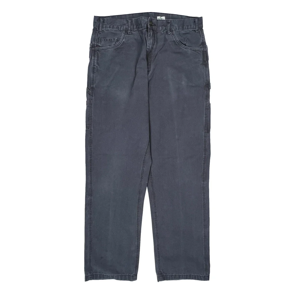 Berne Cargo Trousers - 38W 34L Grey Cotton - Image 2