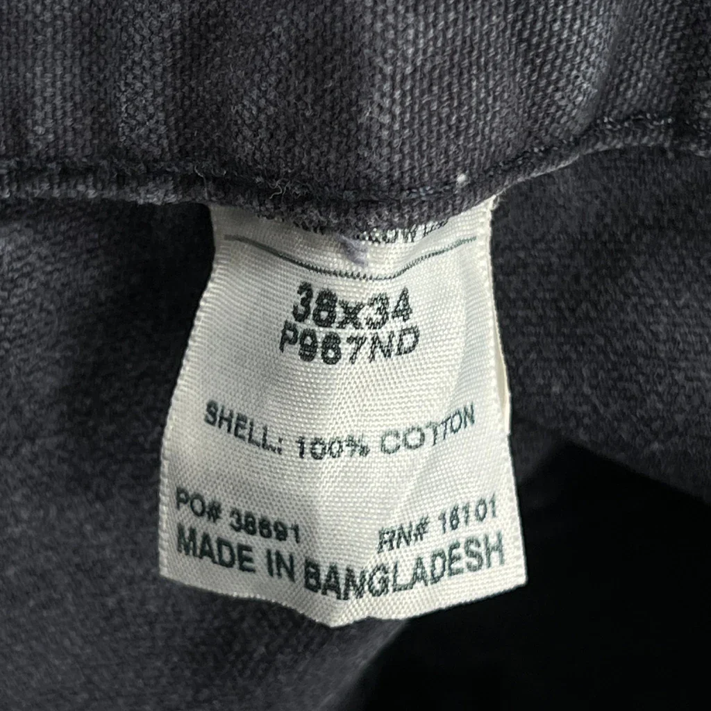 Berne Cargo Trousers - 38W 34L Grey Cotton - Image 6
