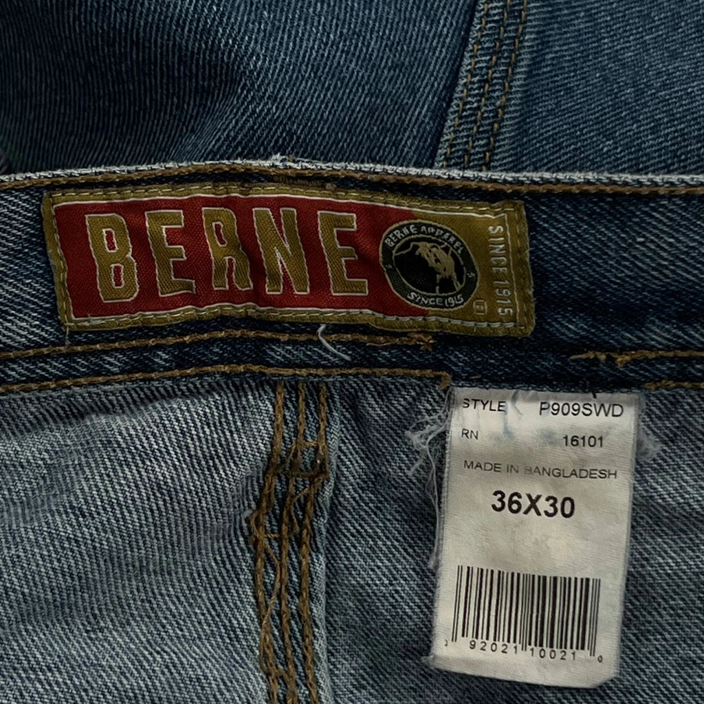 Berne Carpenter Jeans - 33W 30L Blue Denim - Image 6