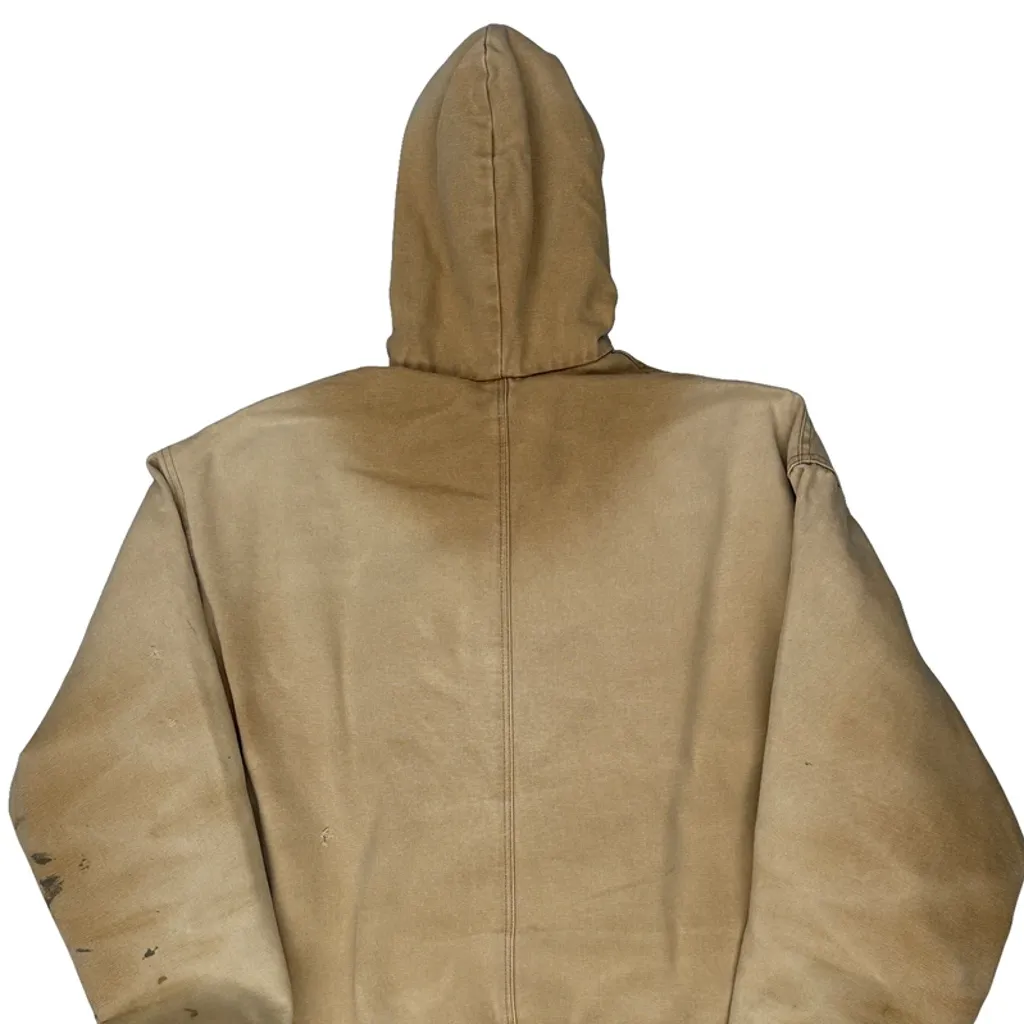 Berne Jacket - XL Beige Cotton - Image 6