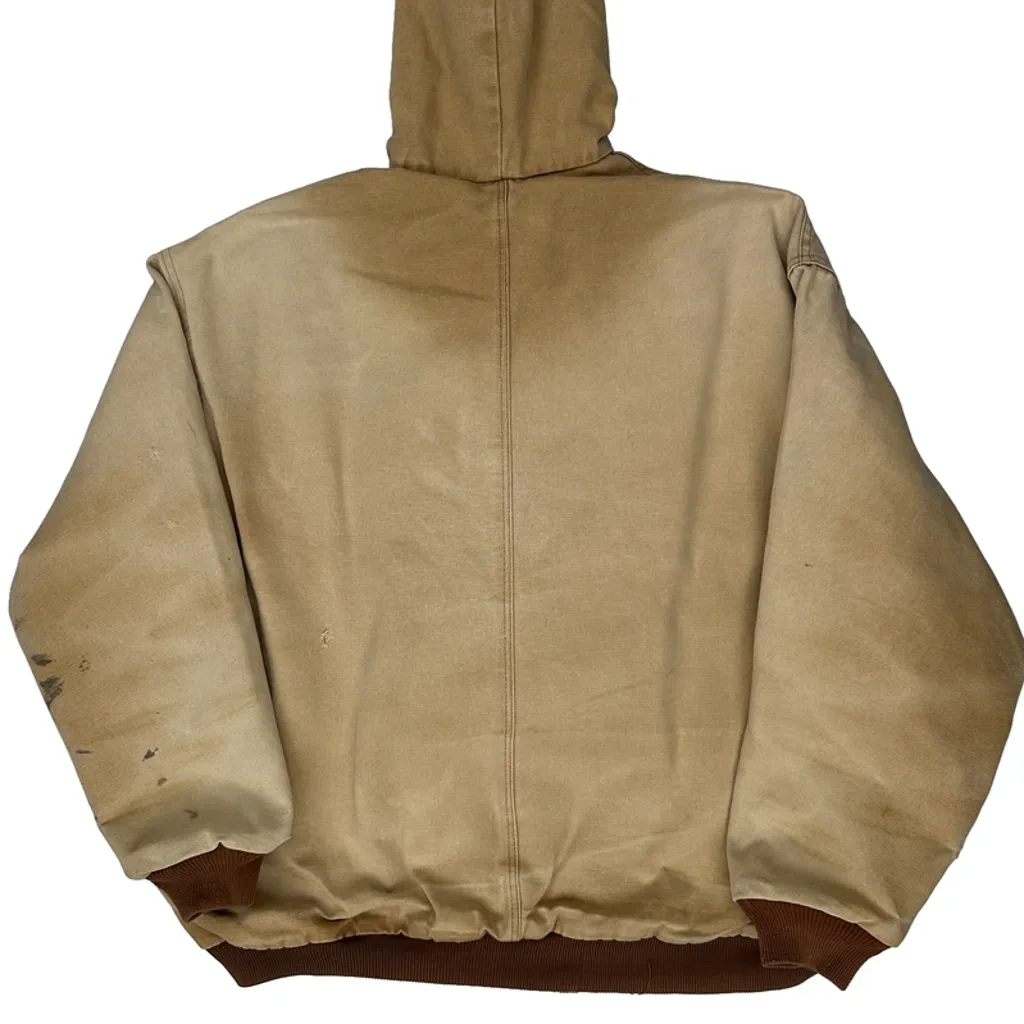Berne Jacket - XL Beige Cotton - Image 7